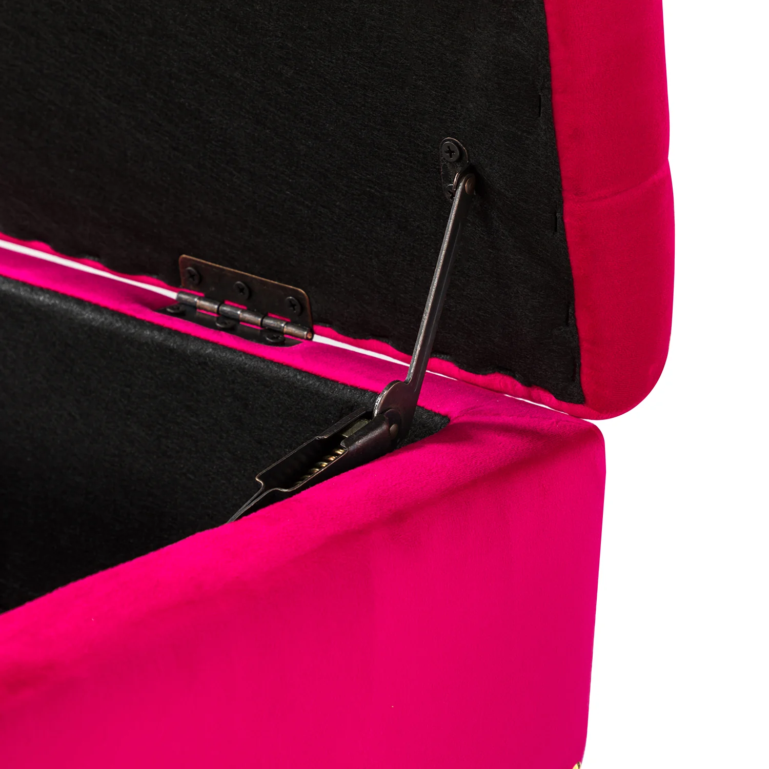 Achilles Storage Bench in Fuchsia - Image 6