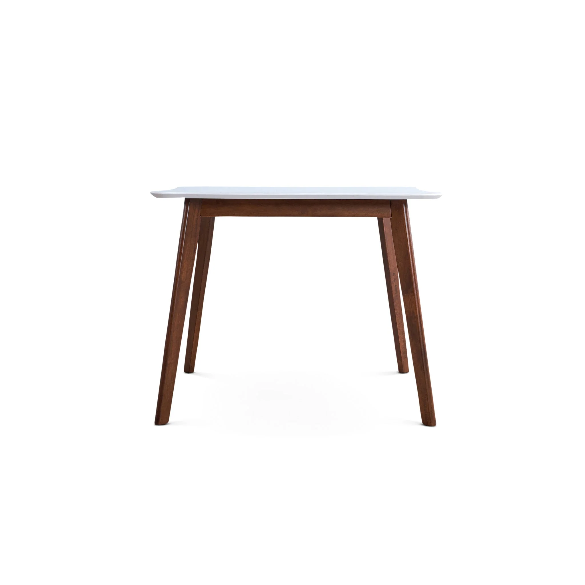 Benton Modern White Top Dining Table - Image 6