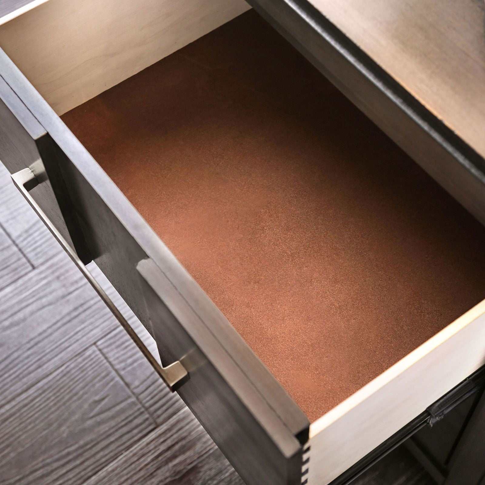 Berenice Gray Nightstand - Image 2