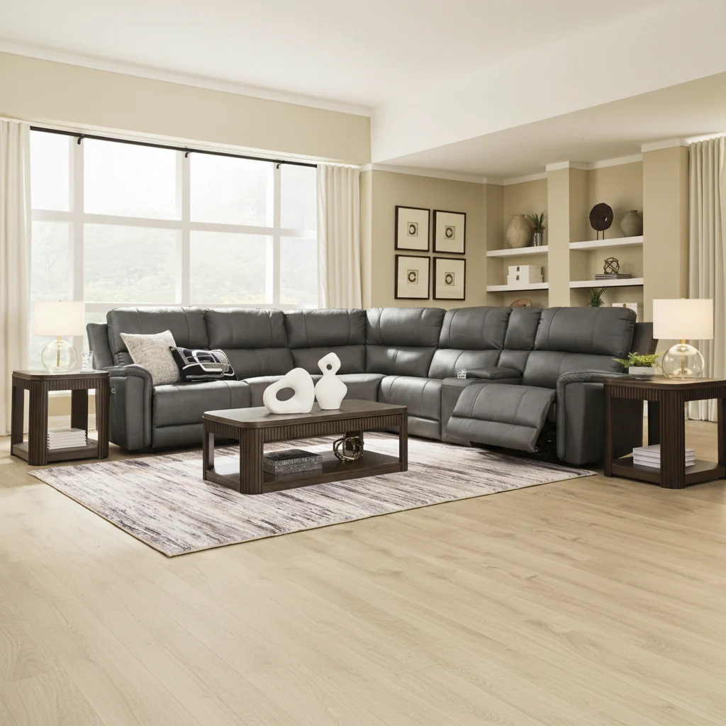 Beryton 7-Piece Power Reclining Sectional - Image 2
