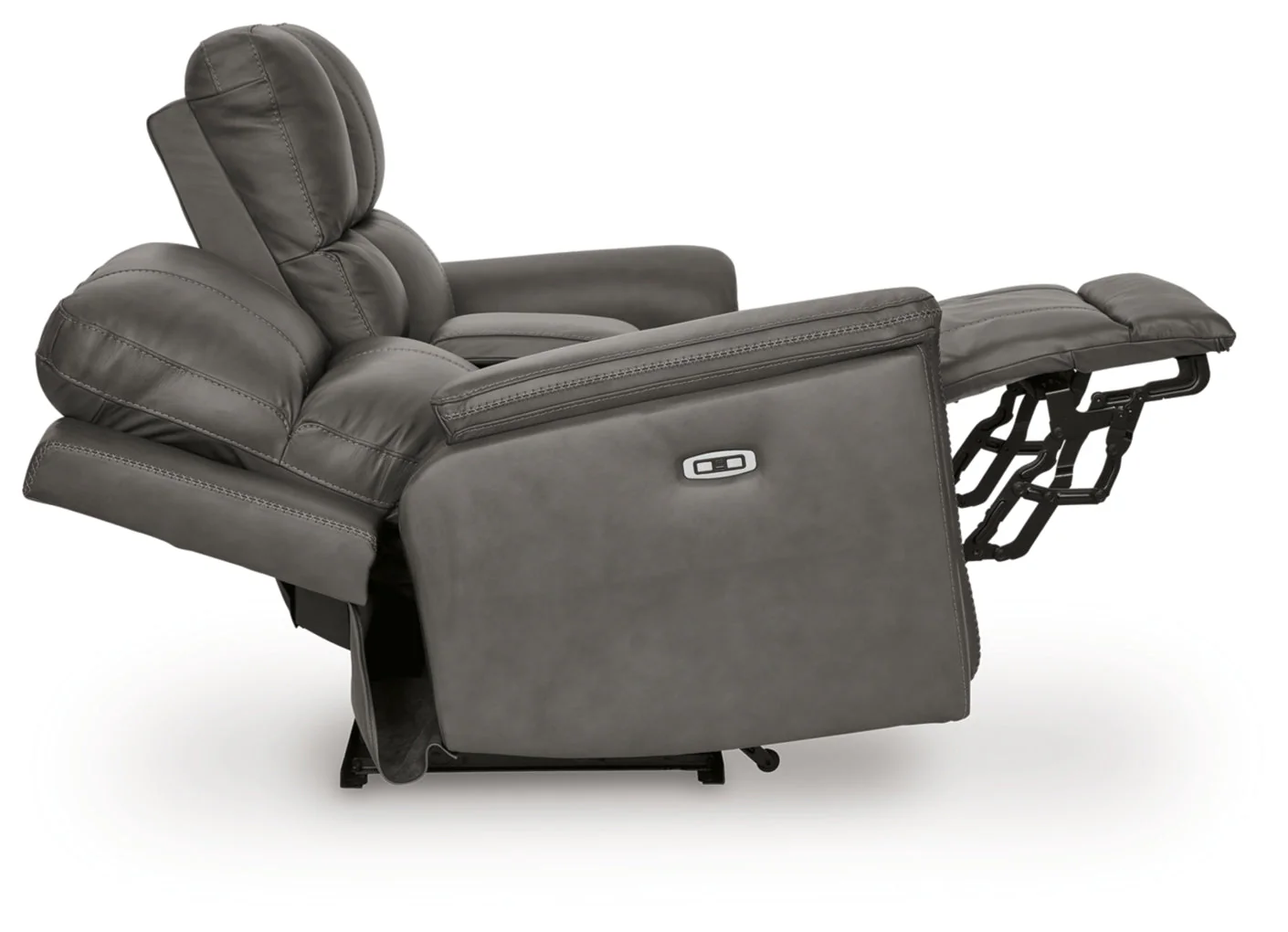 Beryton Power Reclining Loveseat/Console/Adjustable Headrest - Image 10