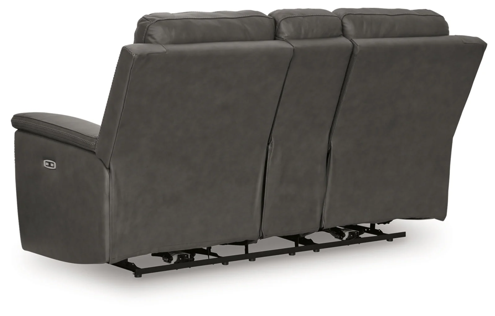 Beryton Power Reclining Loveseat/Console/Adjustable Headrest - Image 12