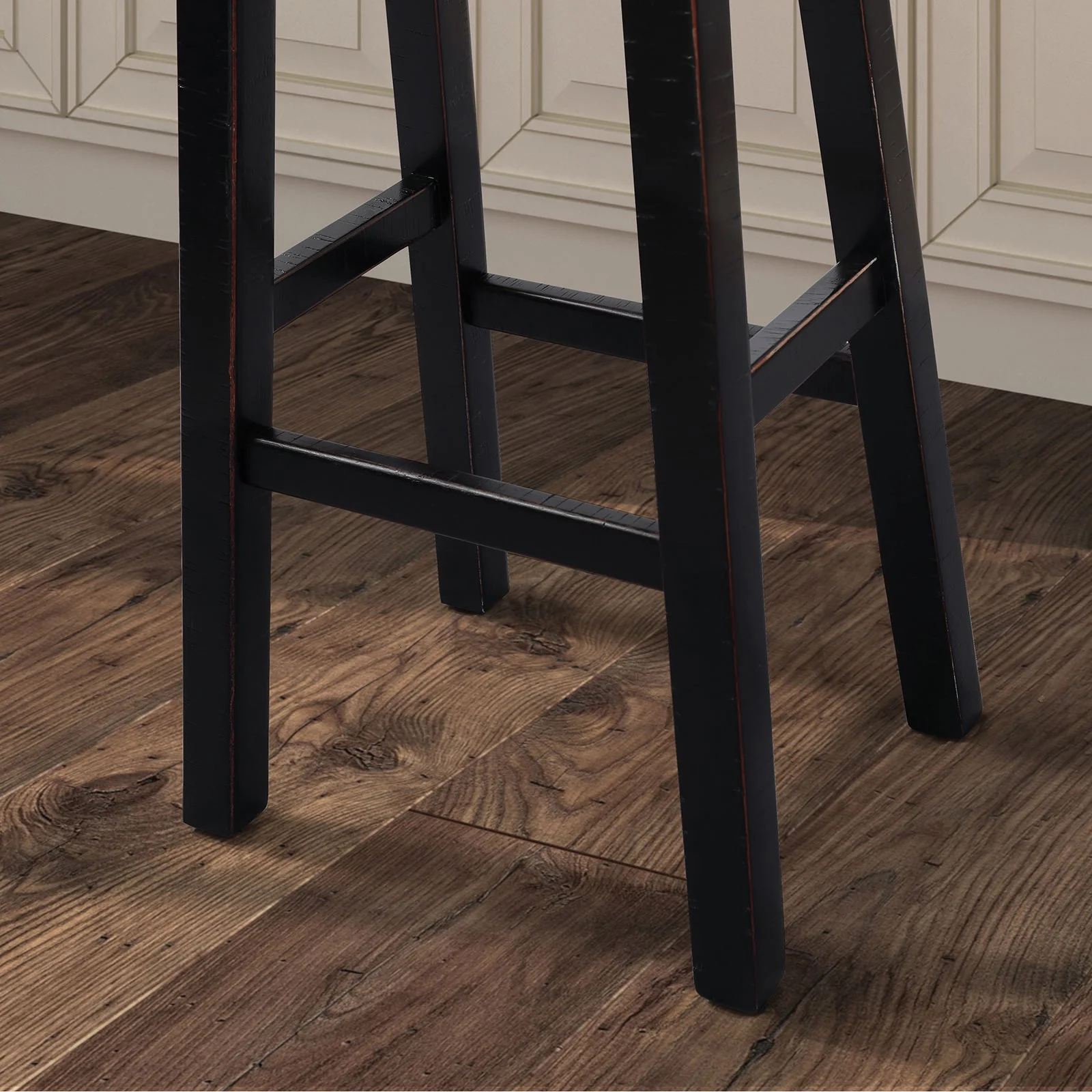 Biasca Black Stool (Set of 2) - Image 3