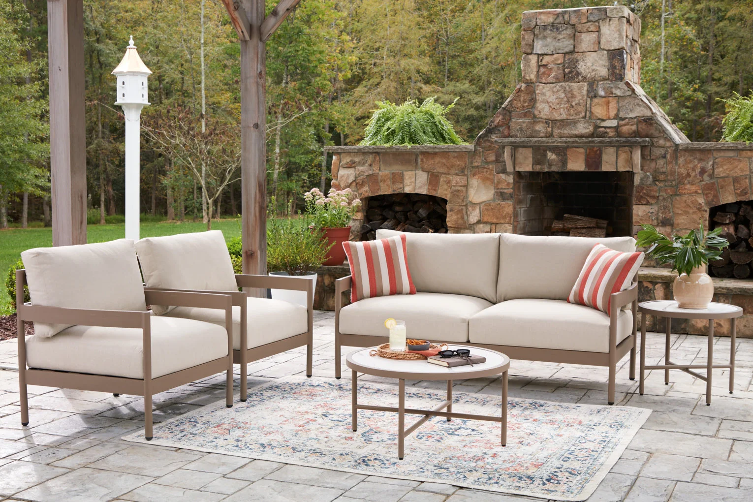 Big Creek Cove Love/Chairs/Tables Set (5/CN) - Image 5