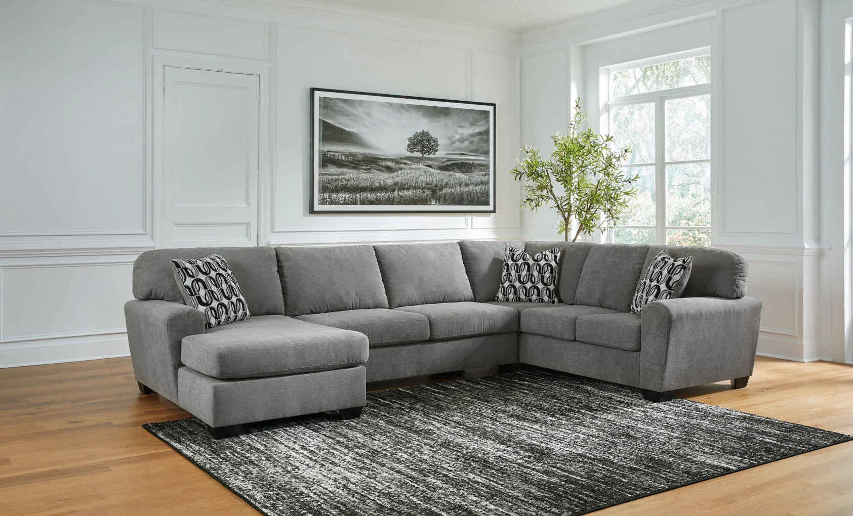 Birkdale Court 3-Piece Sectional with Chaise - Image 3