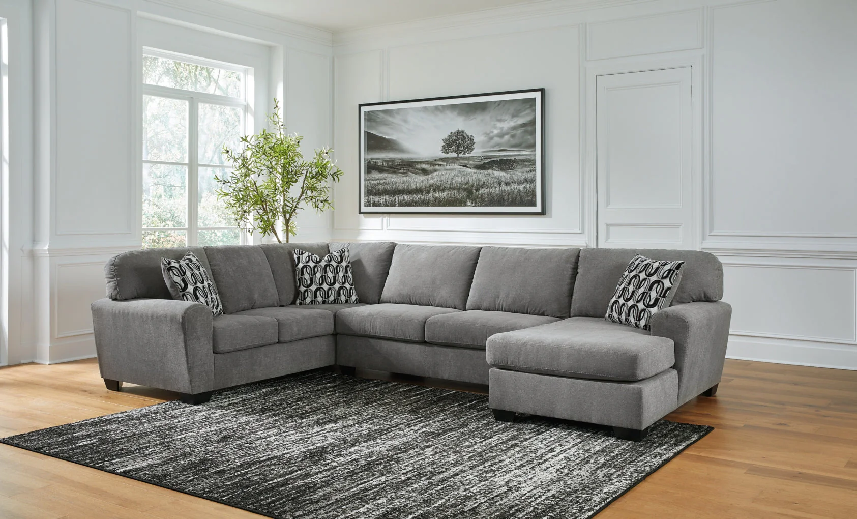 Birkdale Court 3-Piece Sectional with Chaise - Image 4