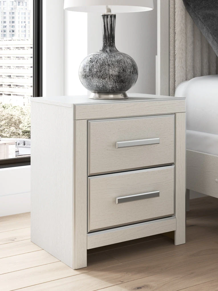 Birmonton Two Drawer Night Stand - Image 3