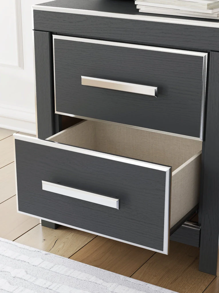 Birmonton Two Drawer Night Stand - Image 8