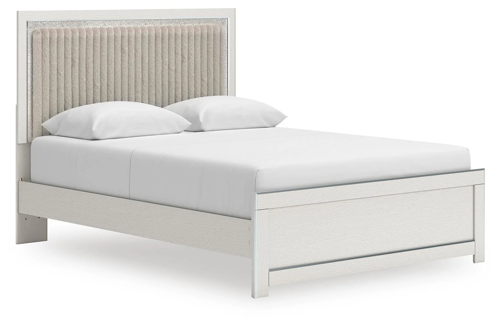 Birmonton Upholstered Panel Platform Bed - Image 2