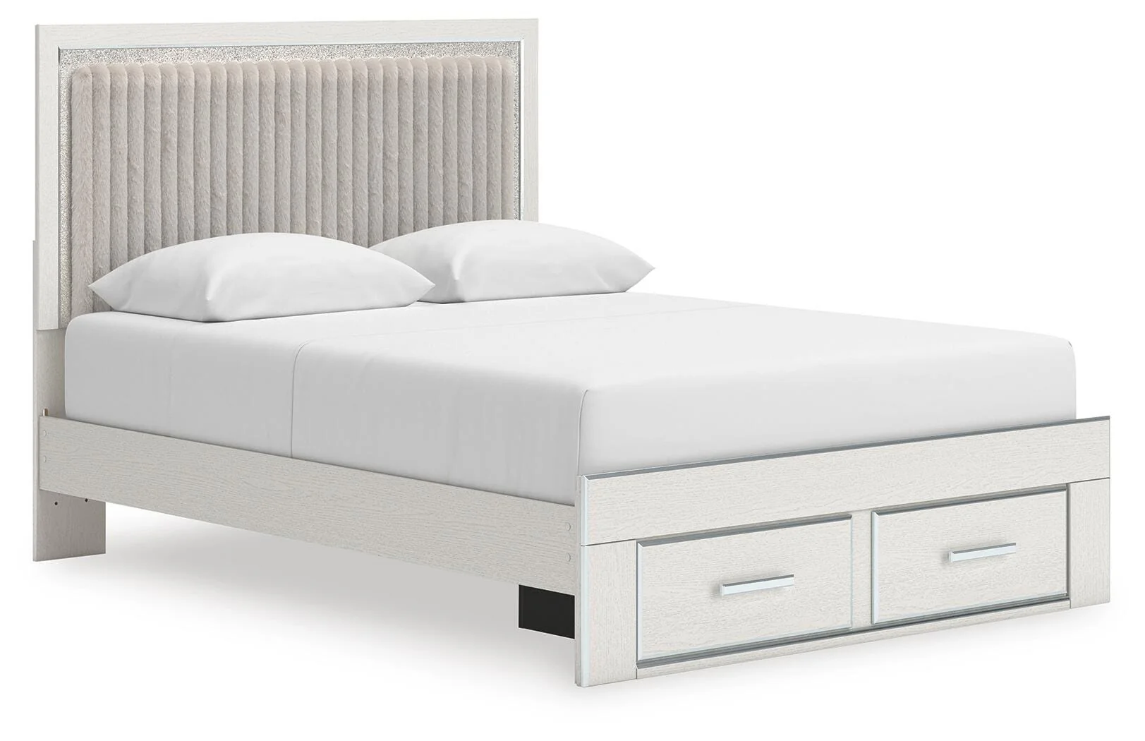Birmonton Upholstered Panel Platform Storage Bed - Image 2