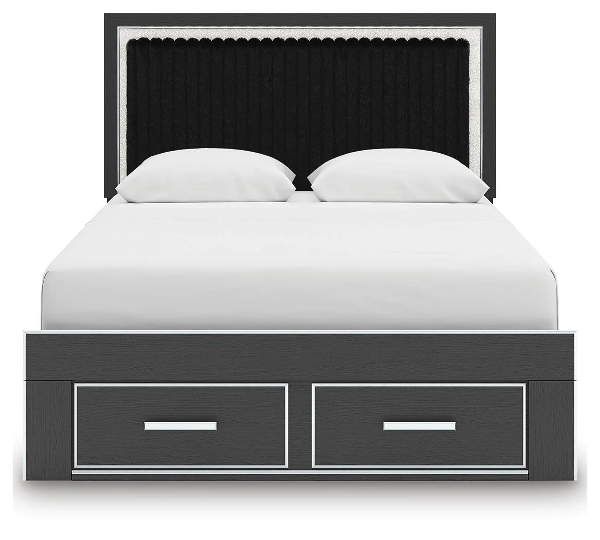 Birmonton Upholstered Panel Storage Bed - Image 12