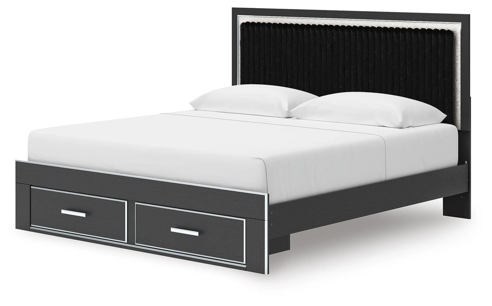 Birmonton Upholstered Panel Storage Bed - Image 7