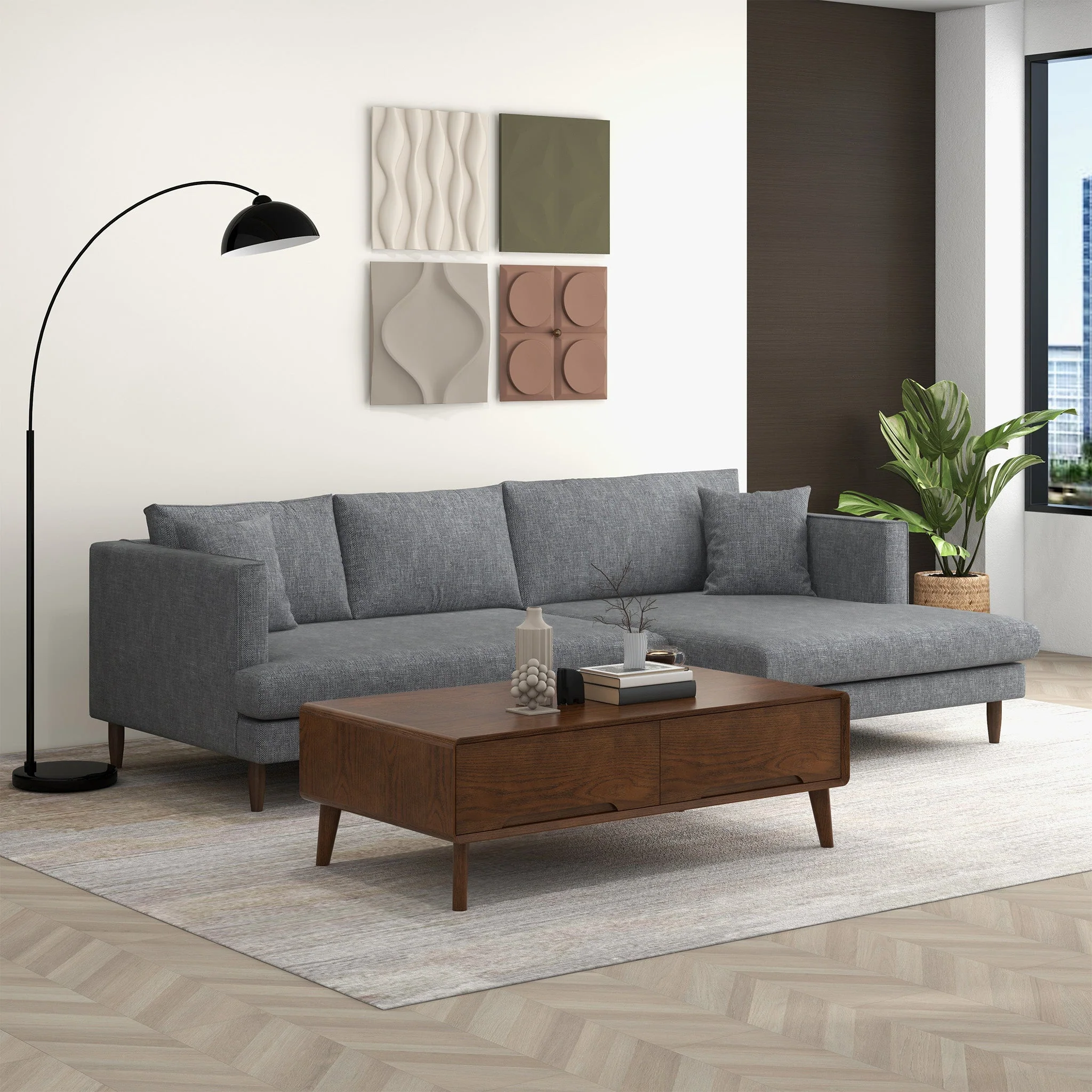 Blake L-Shaped Sectional Sofa Right Facing - Image 14