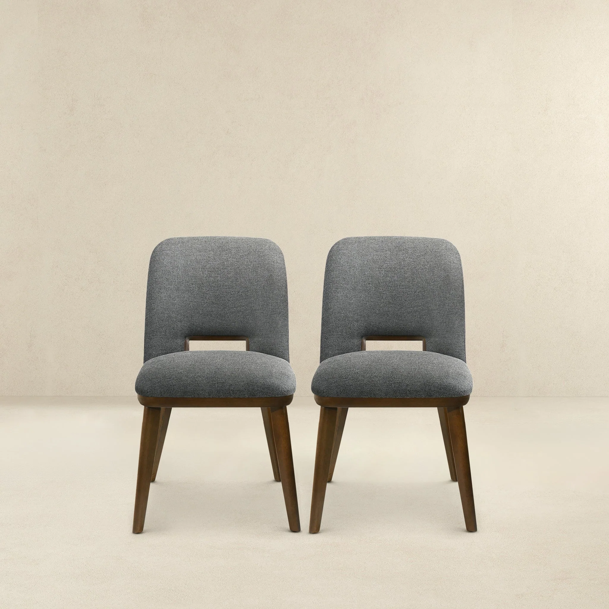 Blaken Dark Grey Fabric Dining Chair (Set Of 2) - Image 7