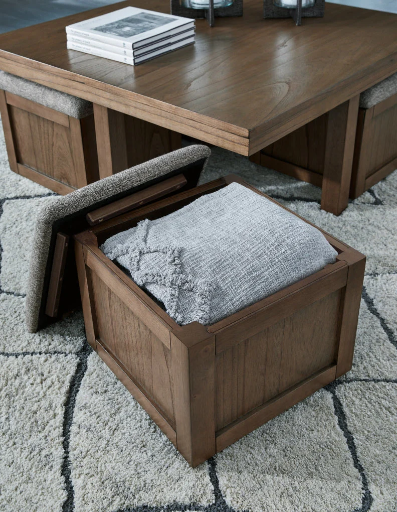 Boardernest Cocktail Table w/4 Stools - Image 6
