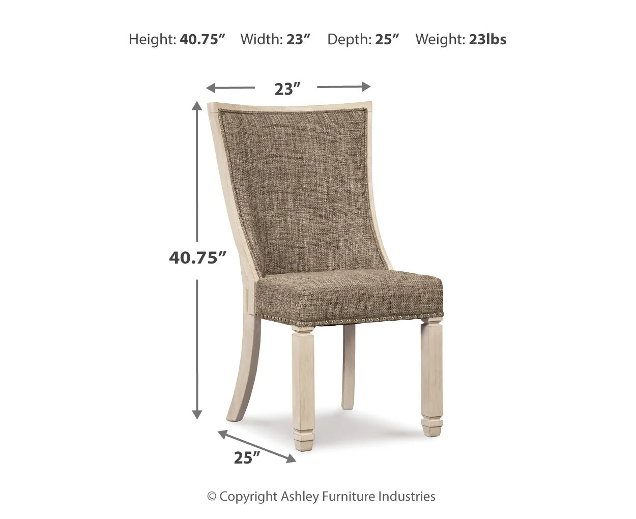 Bolanburg Dining Upholstered Side Chair - Image 10