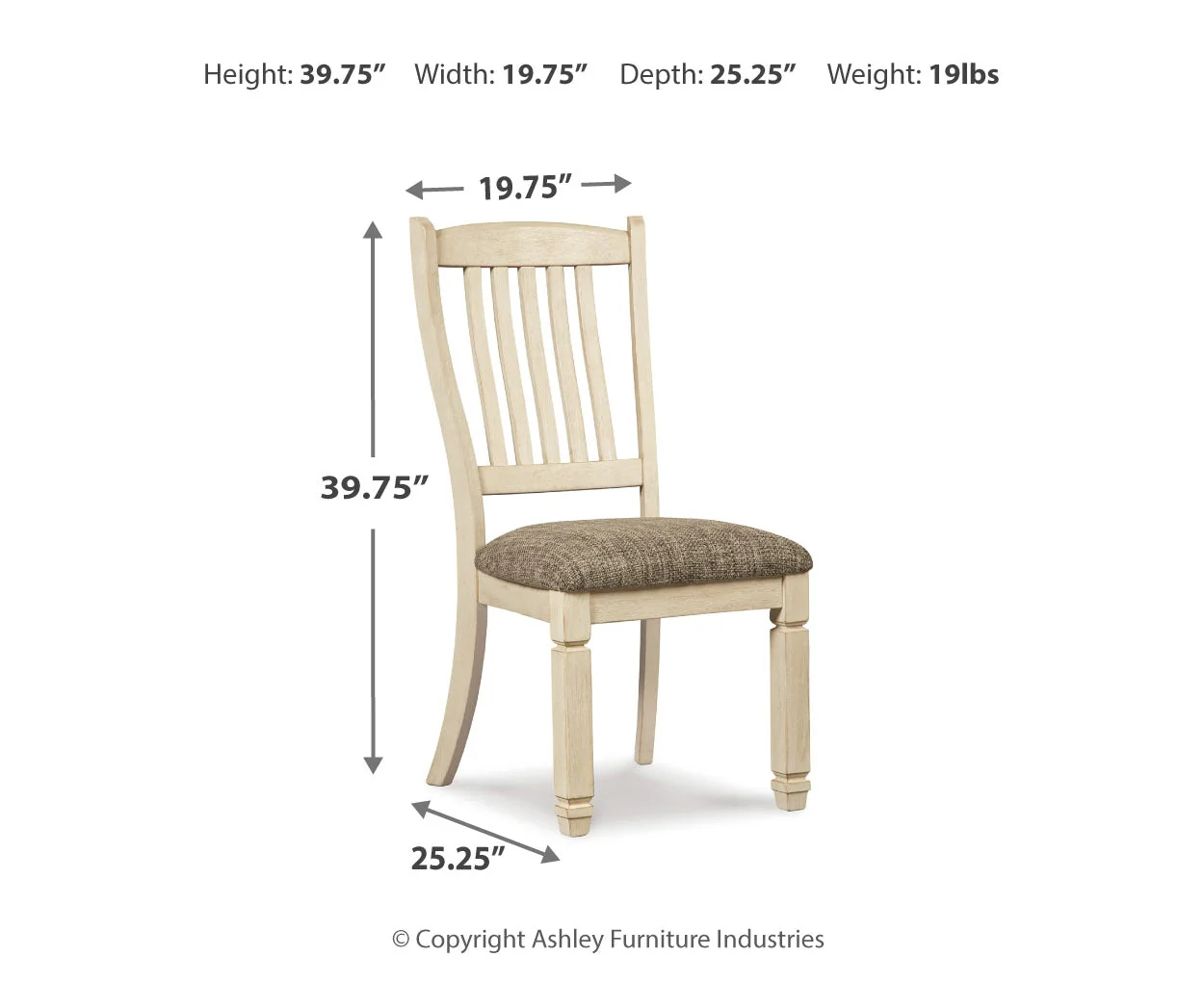 Bolanburg Dining Upholstered Side Chair - Image 7