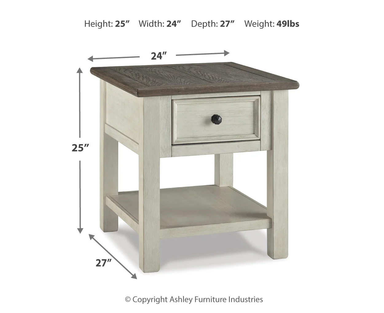 Bolanburg End Table - Image 9