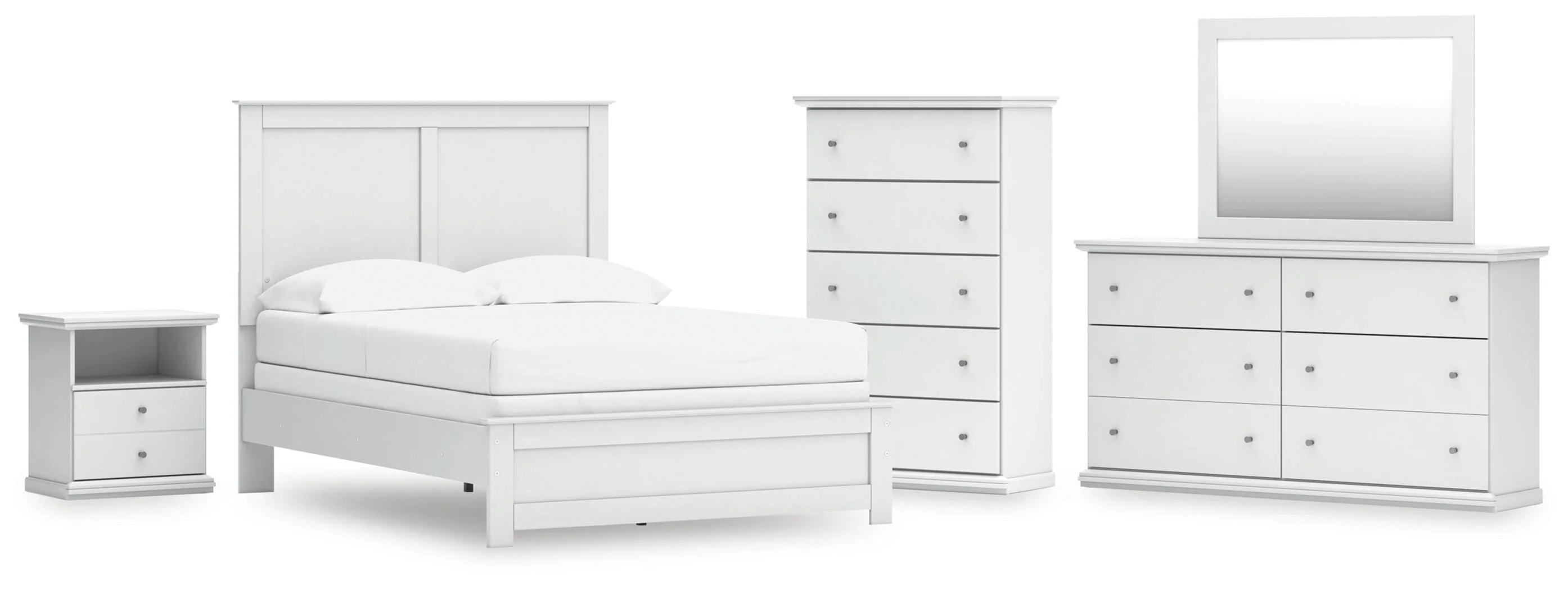 Bostwick Shoals Panel Bed Bedroom Set - Image 4