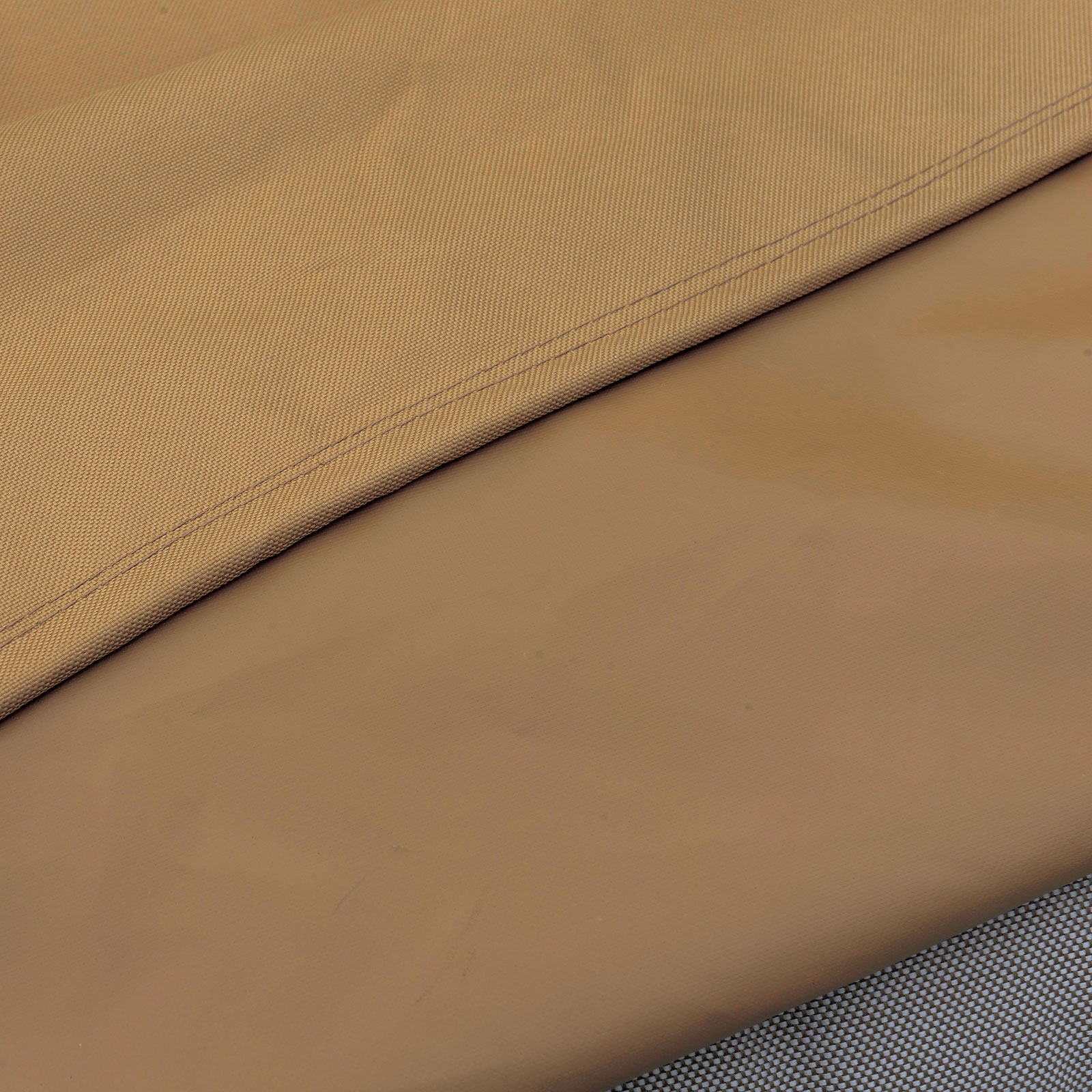 Boyle Light Brown Outdoor/Patio Dust Cover For Sofa - Image 3