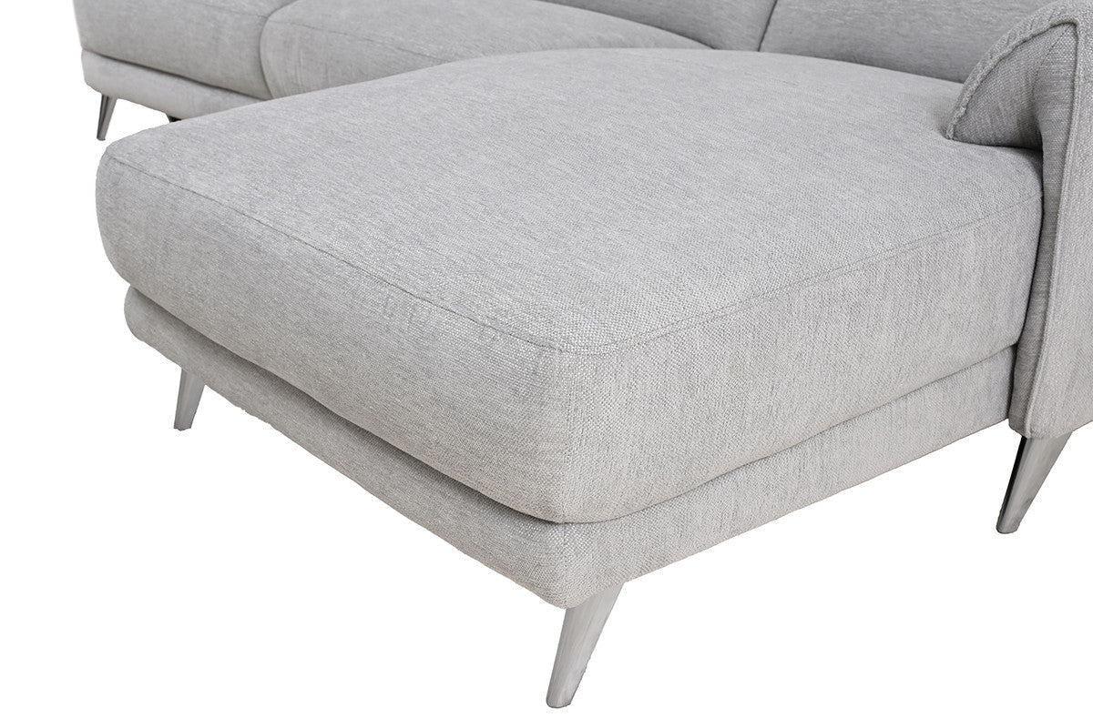 Brande Light Gray Power Sectional - Image 5