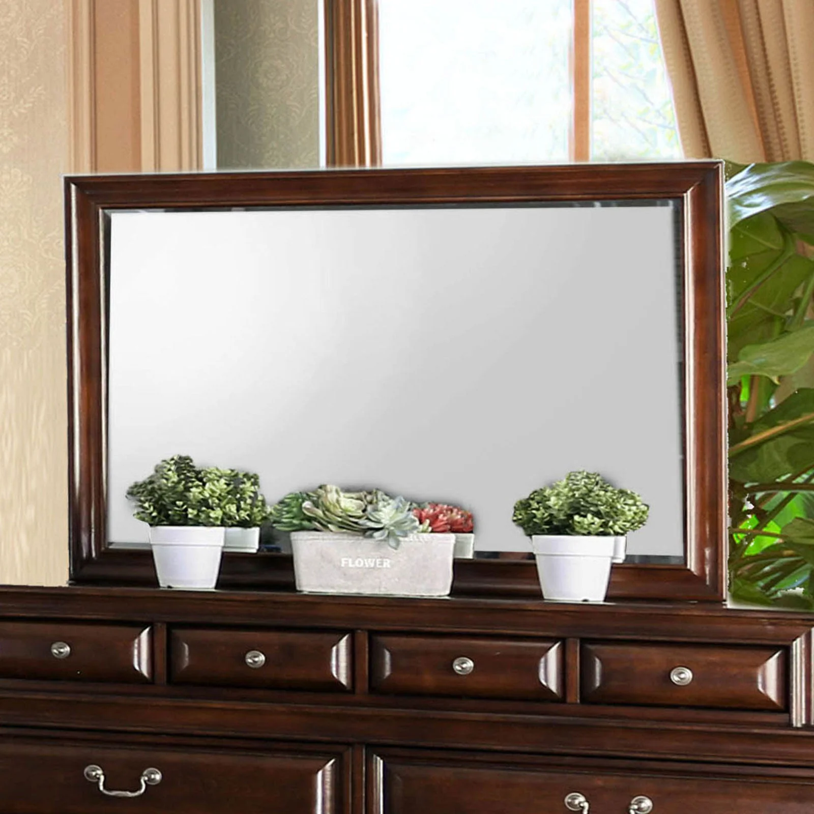 Brandt Brown Cherry 5 Pc. Queen Bedroom Set w/ Chest - Image 4