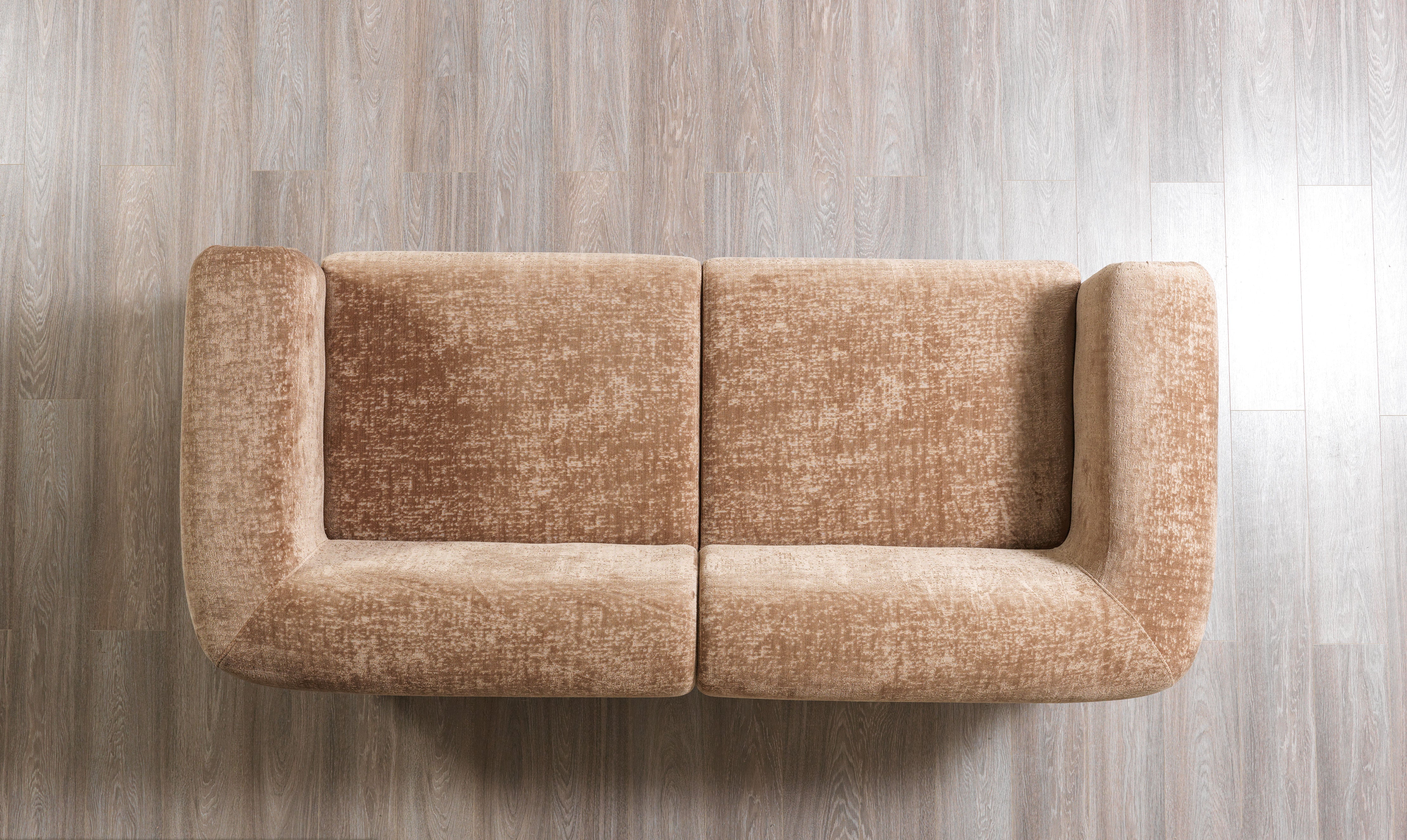 Brenda Coffee  Boucle  Sofa 93" & Loveseat 71" - Image 16