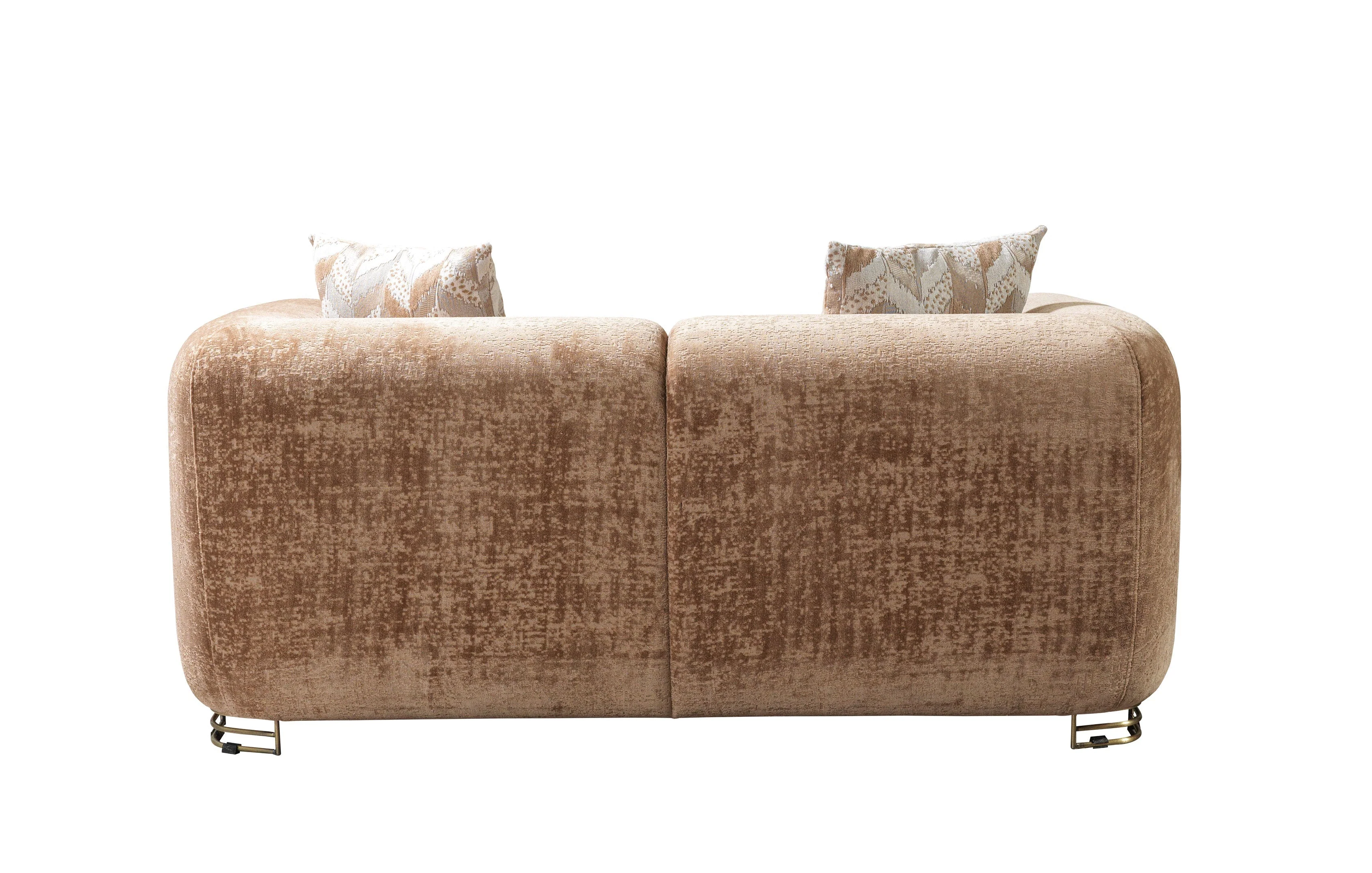 Brenda Coffee  Boucle  Sofa 93" & Loveseat 71" - Image 20