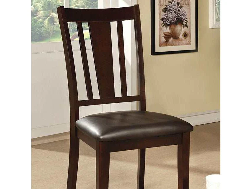 Bridgette Espresso Side Chair (Set of 2) - Image 2