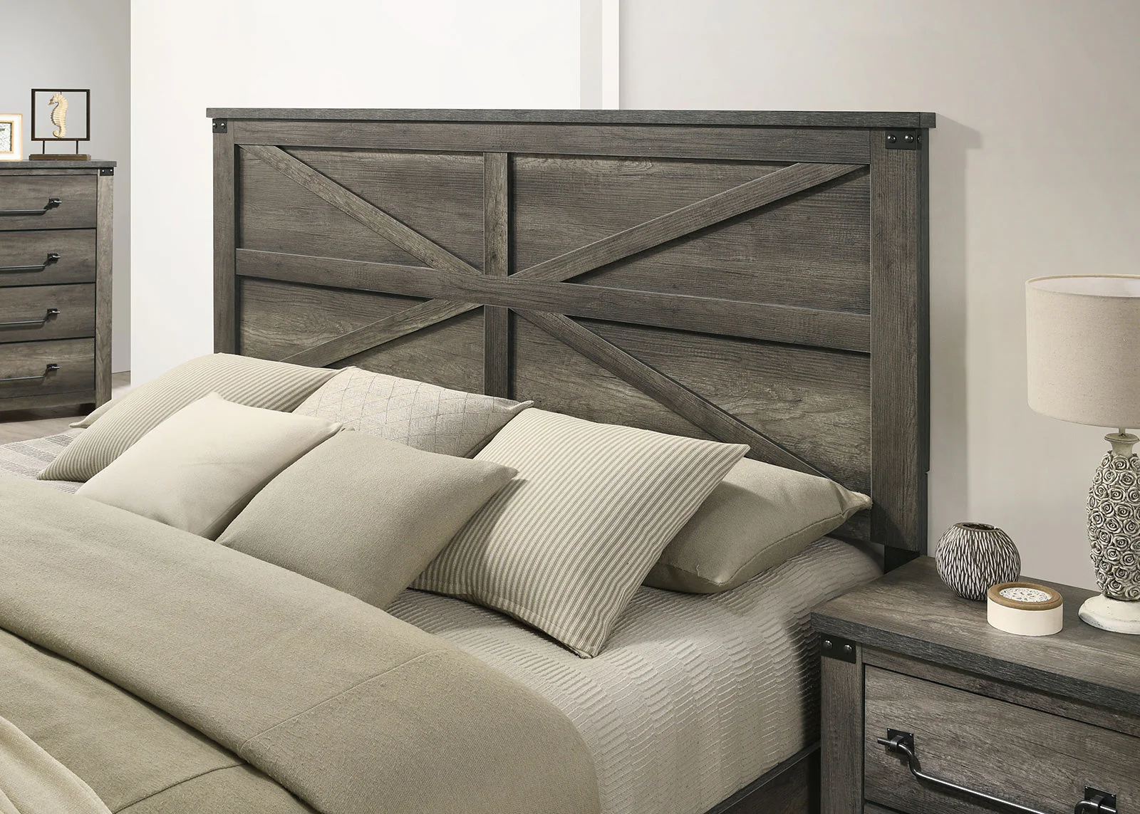 Britonale Gray Queen Bed - Image 2