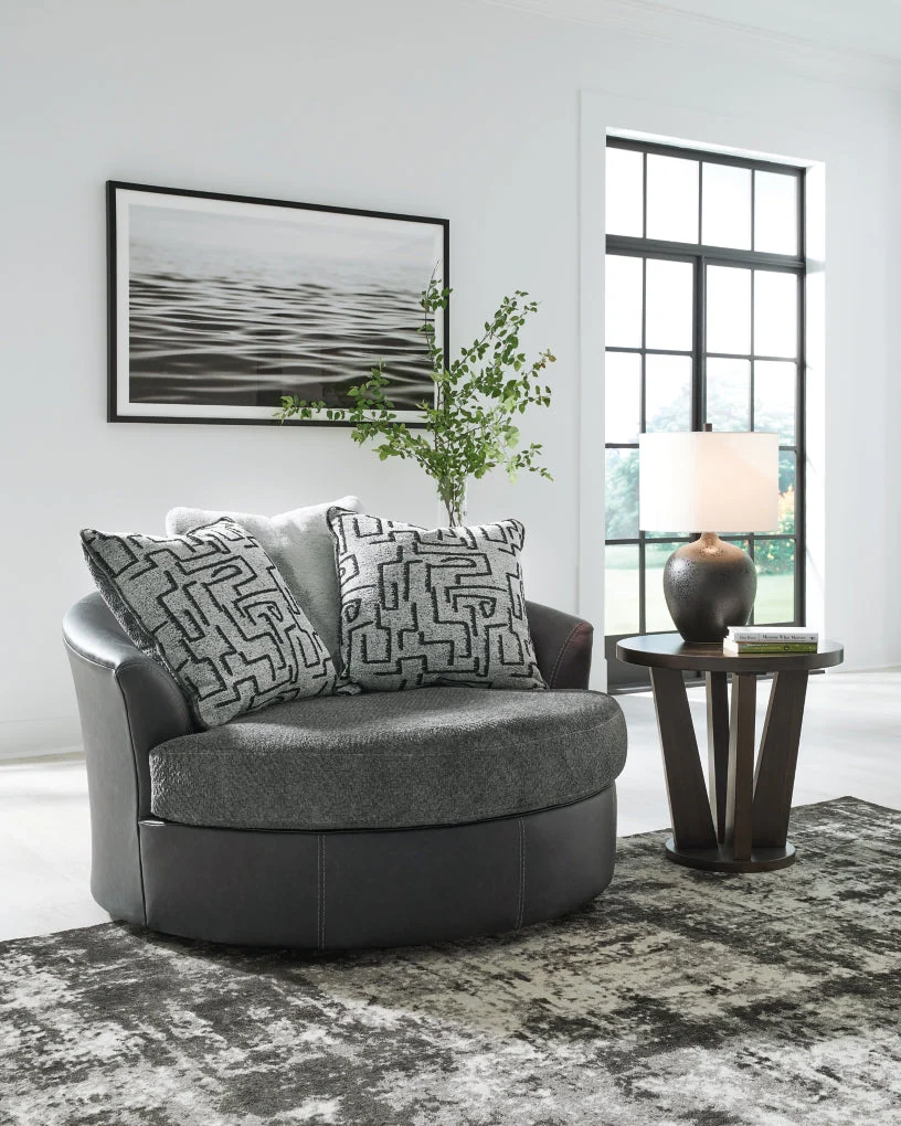 Brixley Pier Oversized Swivel Accent Chair - Image 2