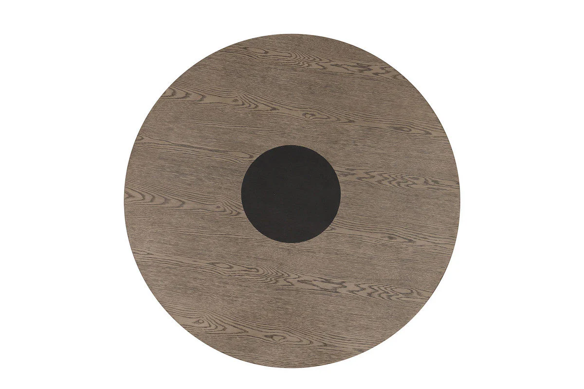 Broager Rustic Oak/Dark Walnut 5 Pc. Round Dining Table Set - Image 3
