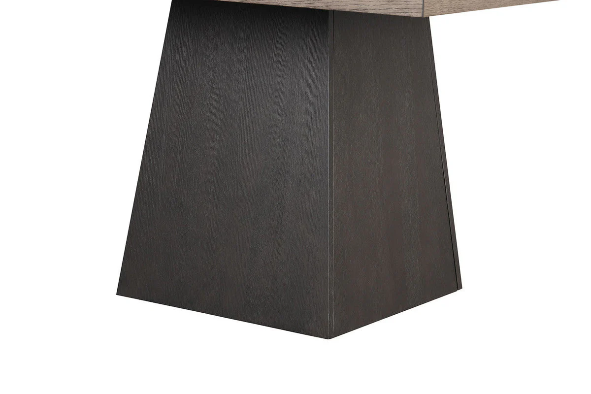Broager Rustic Oak/Dark Walnut 5 Pc. Square Table Set - Image 6