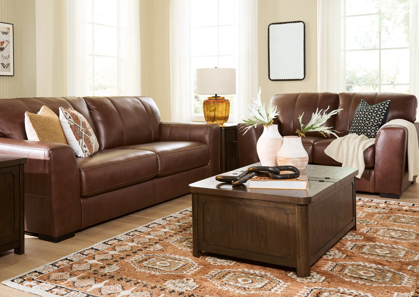 Brogliano Sofa and Loveseat Living Room Set - Image 4