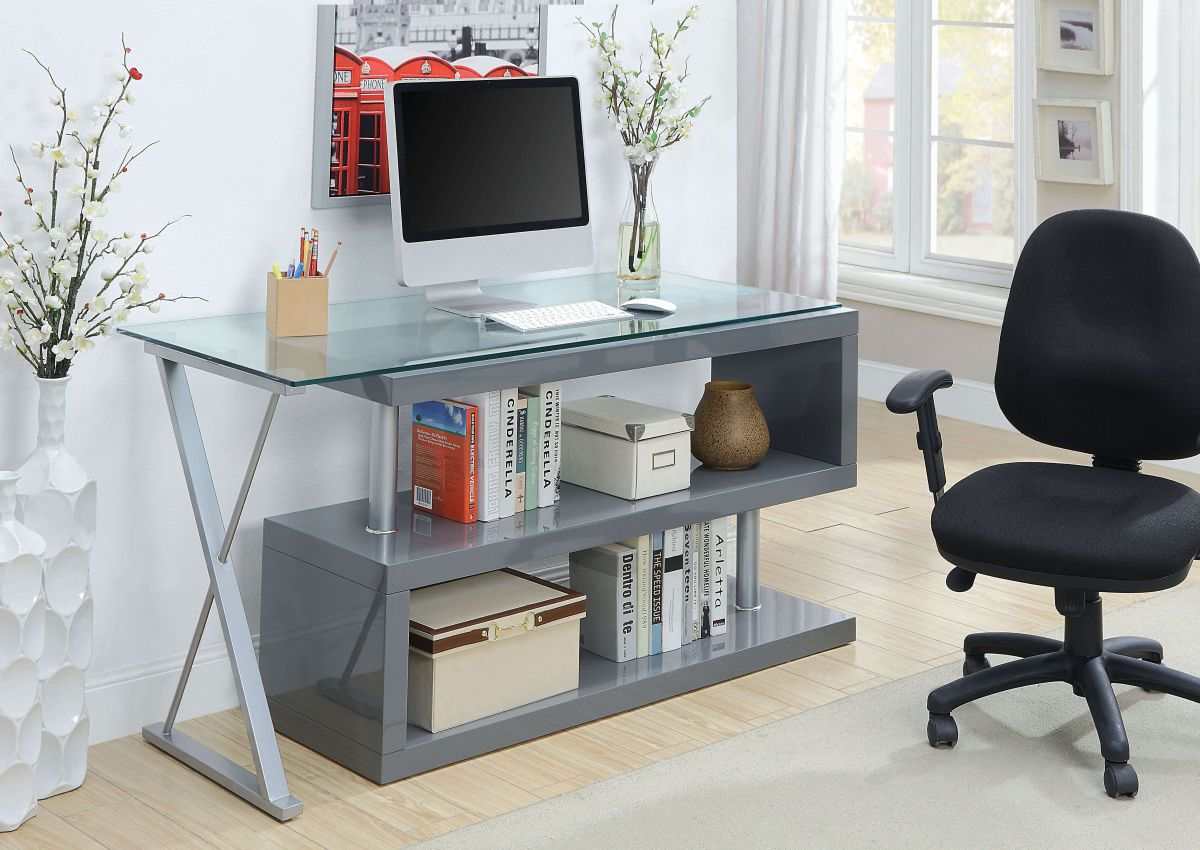 Bronwen Gray Computer Desk - Image 3