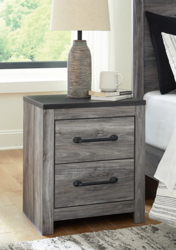 Bronyan Two Drawer Night Stand - Image 2