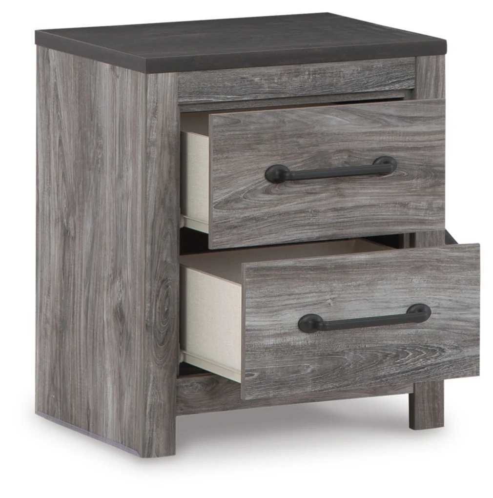 Bronyan Two Drawer Night Stand - Image 3
