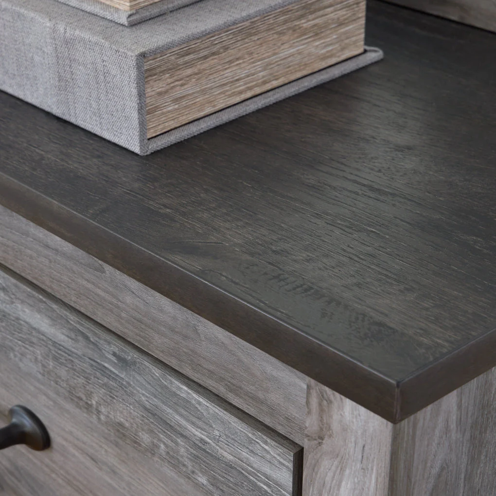 Bronyan Two Drawer Night Stand - Image 6