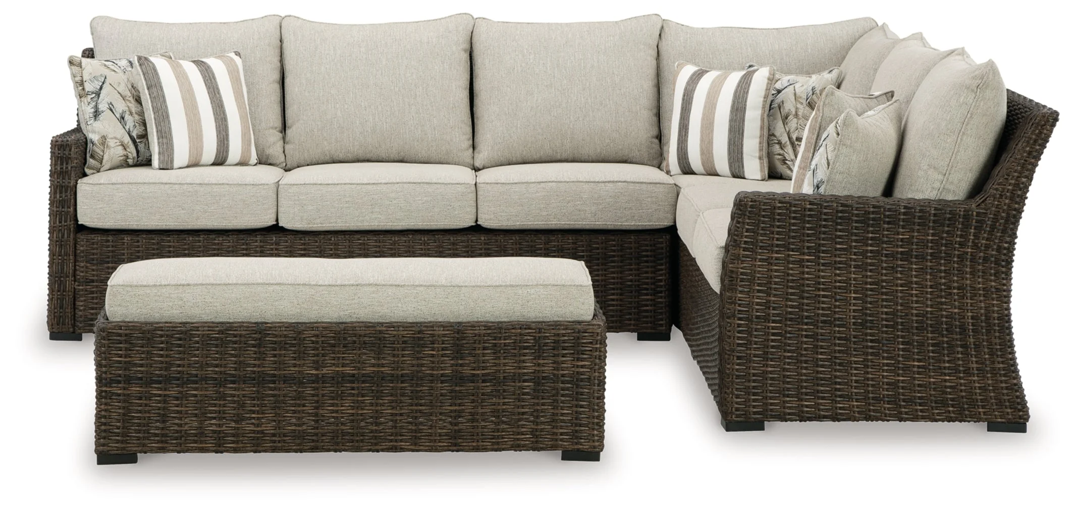 Brook Ranch Sofa SEC/Bench w/CUSH (3/CN) - Image 3