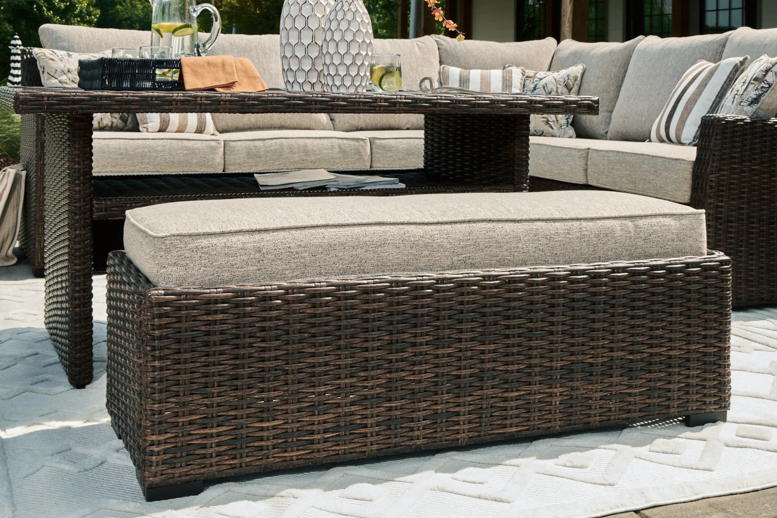 Brook Ranch Sofa SEC/Bench w/CUSH (3/CN) - Image 6