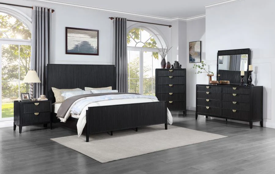 Brookmead Dresser Mirror Black - Image 6