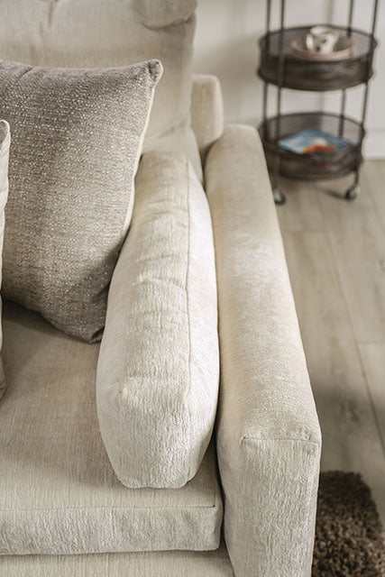 Burgess Beige Sofa - Image 4