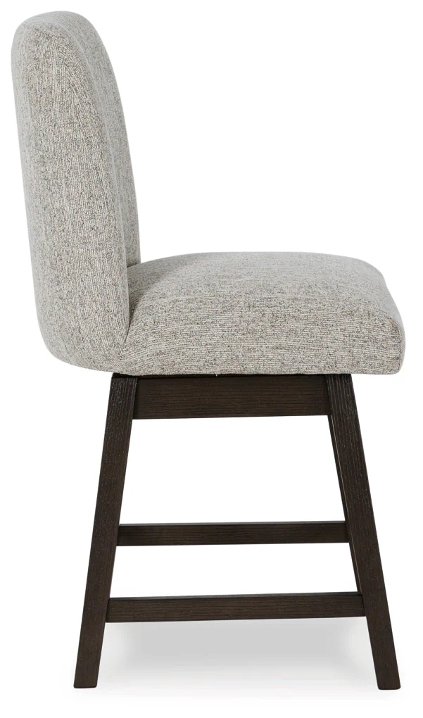 Burkhaus Upholstered Swivel Barstool - Image 5