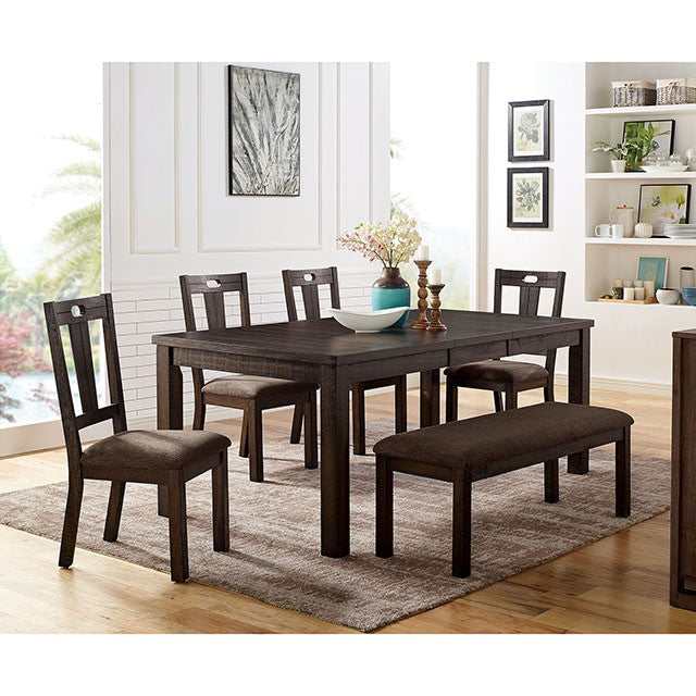 Burton Walnut/Ash Brown Dining Table - Image 2