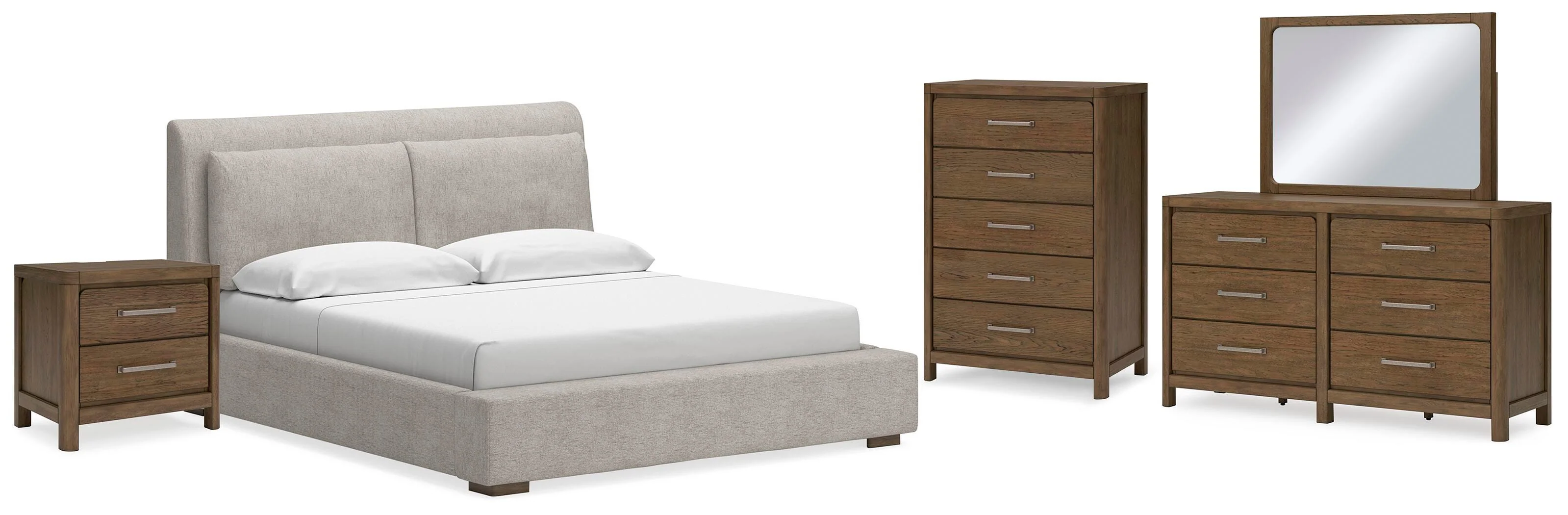 Cabalynn Upholstered Bed Bedroom Set - Image 10