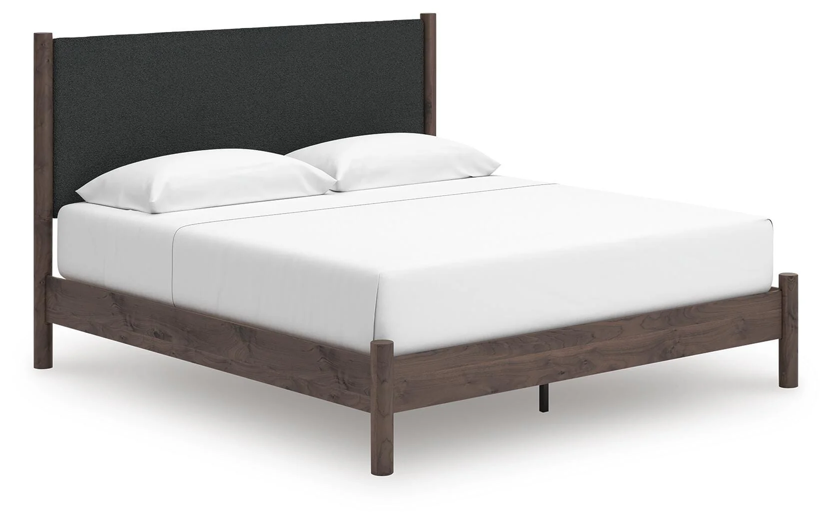 Cadmori Upholstered Panel Platform Bed - Image 2