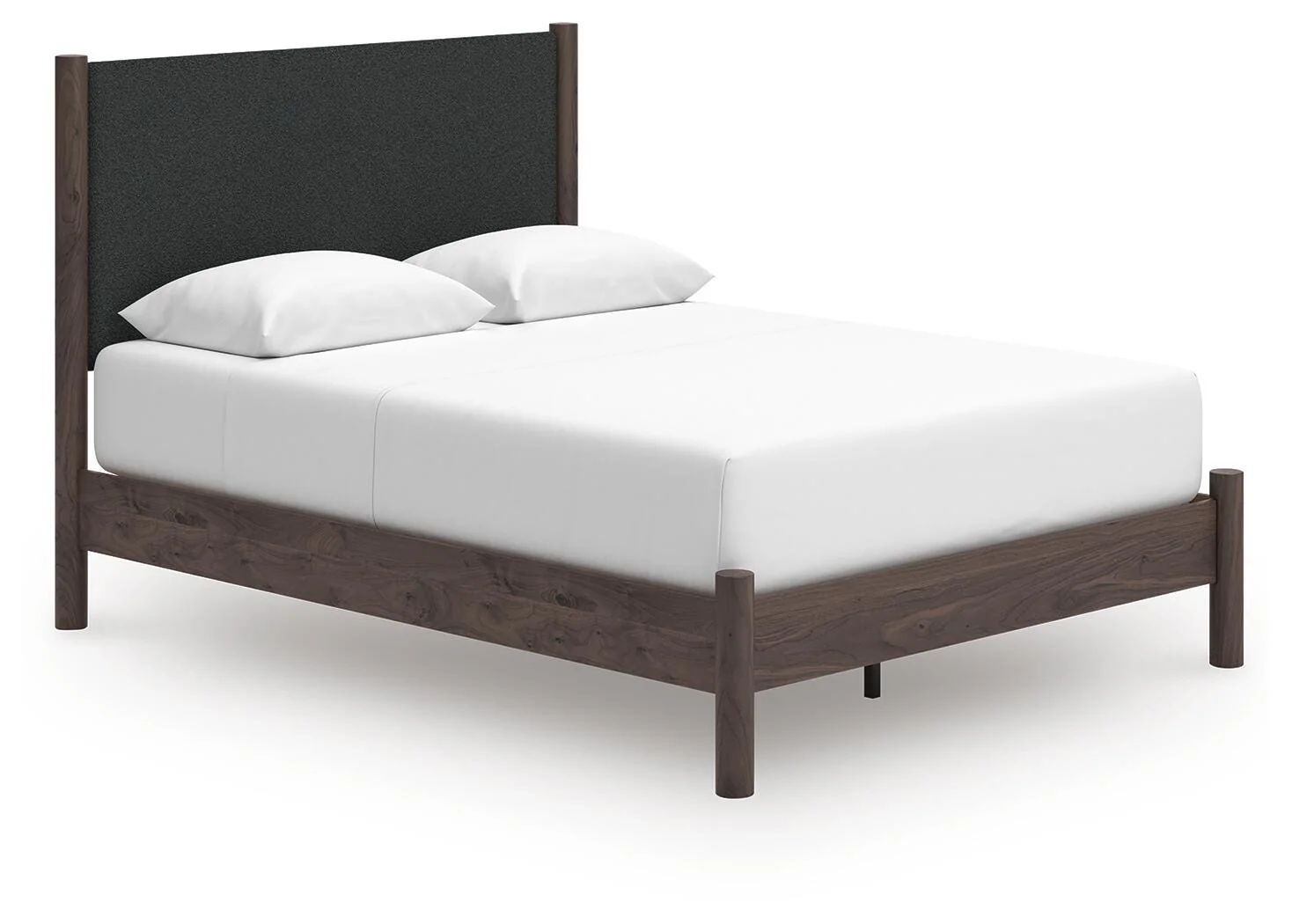 Cadmori Upholstered Panel Platform Bed - Image 3