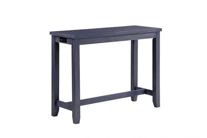 Caerleon Antique Blue & Gray 3pc Dining Set - Image 3