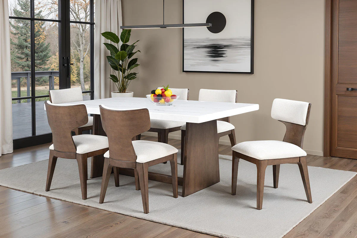 Caerwys Brown Side Chair (Set of 2) - Image 2