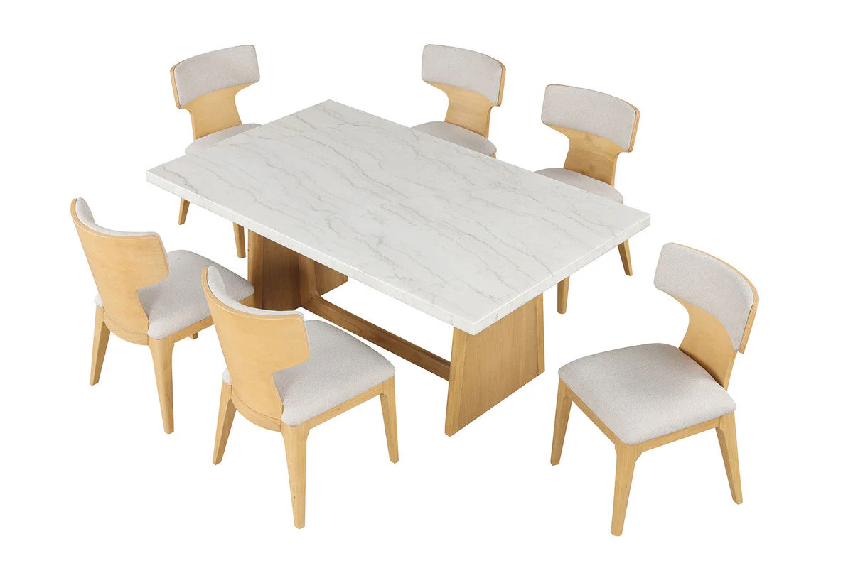 Caerwys Natural Dining Table - Image 3